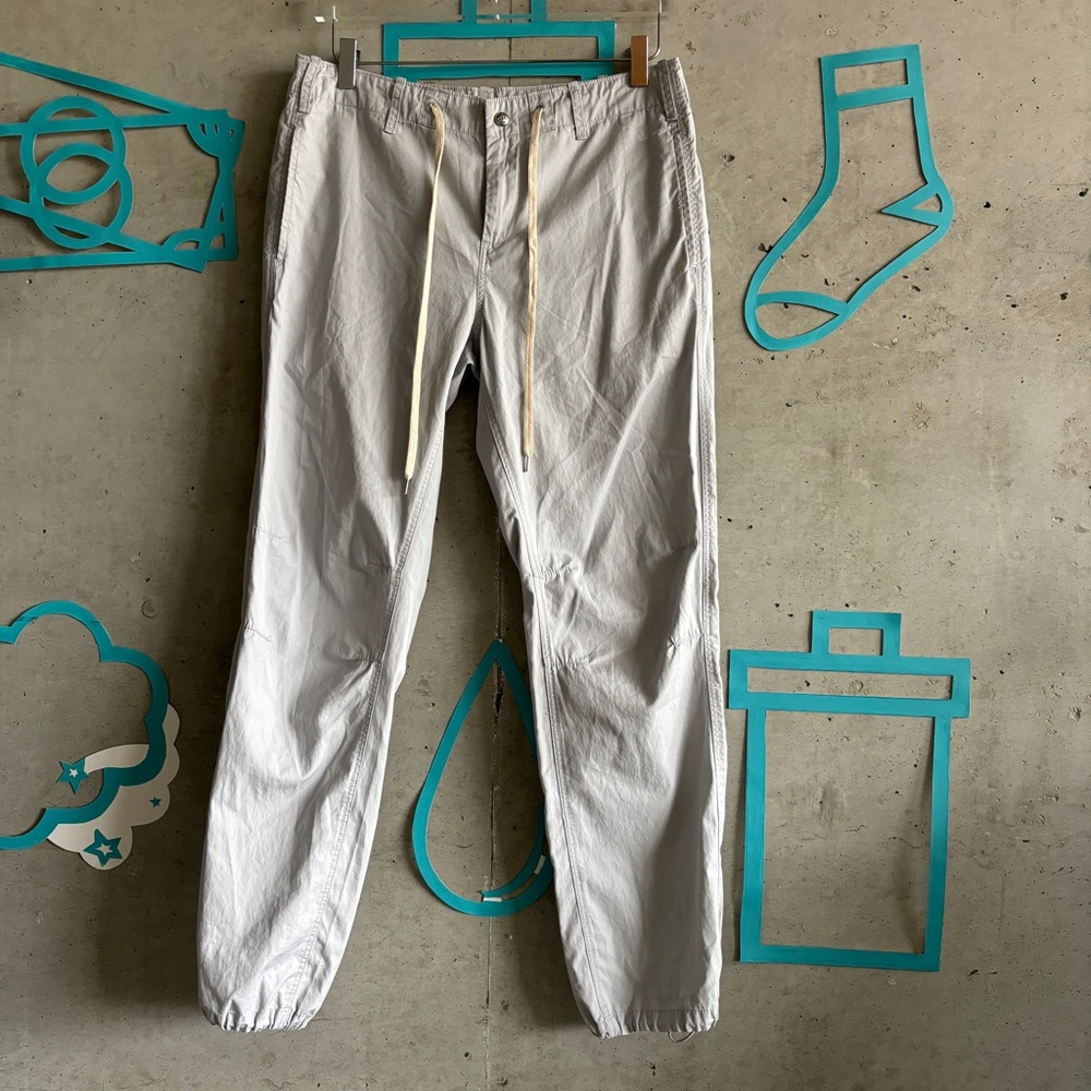 NWT G1 Goods Parachute Pants Mist Gray